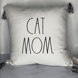 Rae Dunn Cat Mom Pillow
